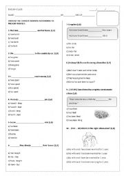 English Worksheet: PRESENT PERFECT - MULTIPLE CHOICE