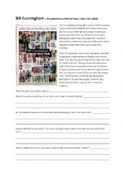 English Worksheet: Bill Cunningham New York Worksheet