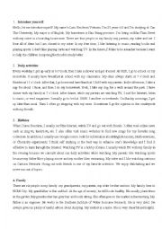 English Worksheet: Speaking practice