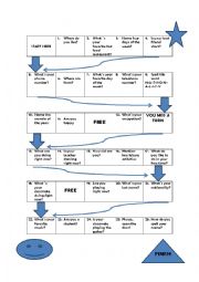 BOARD GAME - PERSONAL INFORMATION REVIEW