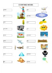 countable nouns