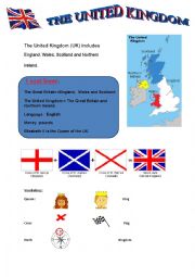 English Worksheet: UNITED KINGDOM