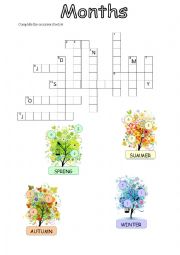 Crossword months