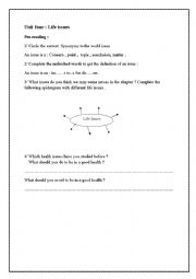 English Worksheet: Worksheet about smoking and Test of 4th form 