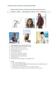 English Worksheet: Narnia III The Voyage of the Dawn Treader