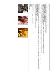 English Worksheet: host family advert