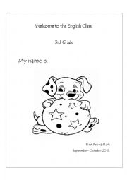 English Worksheet: 3rd Grade Cover