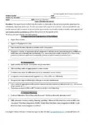 Report for Student Teachers