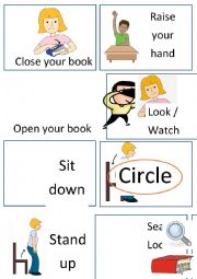 English Worksheet: Instructions 2