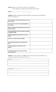 English Worksheet: modal verbs