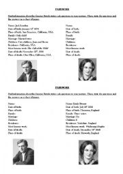 English Worksheet: Famous writers
