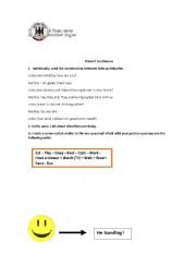 English Worksheet: Dialogues