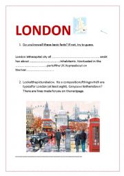 English Worksheet: London