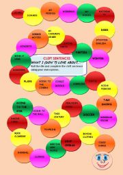 English Worksheet: CLEFT SENTENCES Board Game