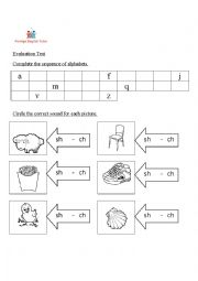 English Test for KG2