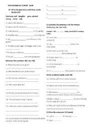 English Worksheet: The Enormous Turnip