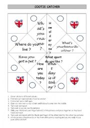 Cootie catcher