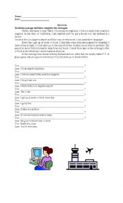 English Worksheet: Revision