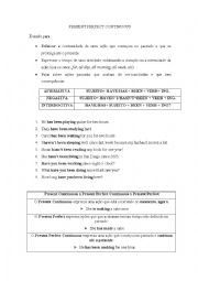 English Worksheet: Present Perfect