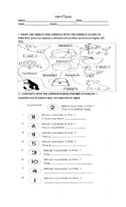 english test 5th level