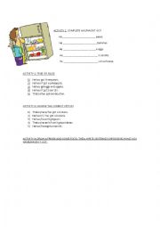 English Worksheet: has/have got