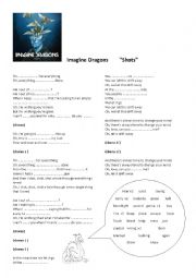 English Worksheet: Imagine Dragons 