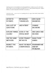 English Worksheet: I like doctors who/ I like workers who