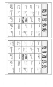 English Worksheet: Giving Arguments Bingo