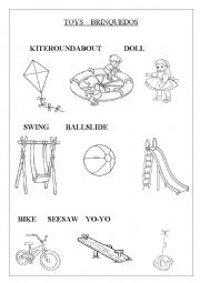 English Worksheet: Toys