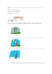 English Worksheet: exam
