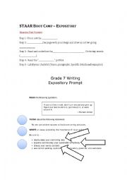 STAAR Expository Boot Camp 