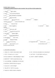 English Worksheet: Present Simple