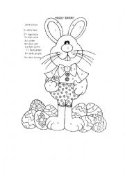 English Worksheet: Happy Easter!