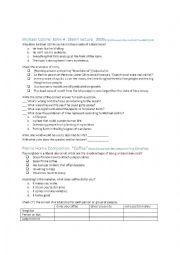 English Worksheet: TOEFL Listening Practice