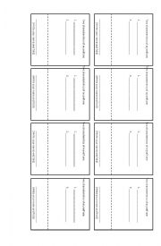 English Worksheet: Adjectives - Ice-breaking game