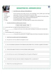 Kidnapping Mr. Heineken - Movie worksheet