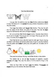 Native American story - Butterflies