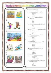 English Worksheet: Suggesting