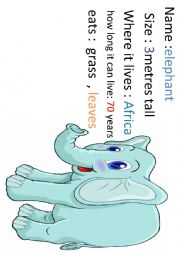 English Worksheet: animals 