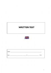 Written test - European Union