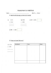 English Worksheet: numbers