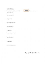 English Worksheet: can and cant 
