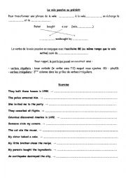 English Worksheet: RL Passive voice