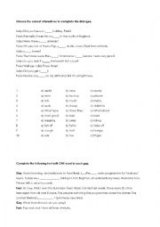 A1 (young learners) Final test - Use of English Part 2
