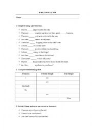 Countable uncountable verb to be 