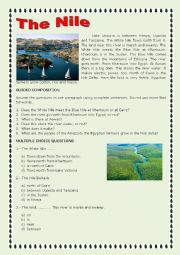 English Worksheet: The Nile