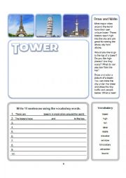 Tower Write and Draw