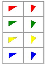 English Worksheet: UNO - Colours and Shapes (4/4)