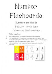 Number Flashcards