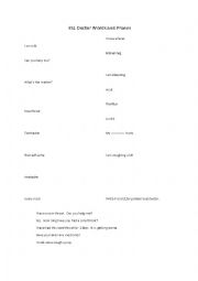 English Worksheet: Doctor Dialog
